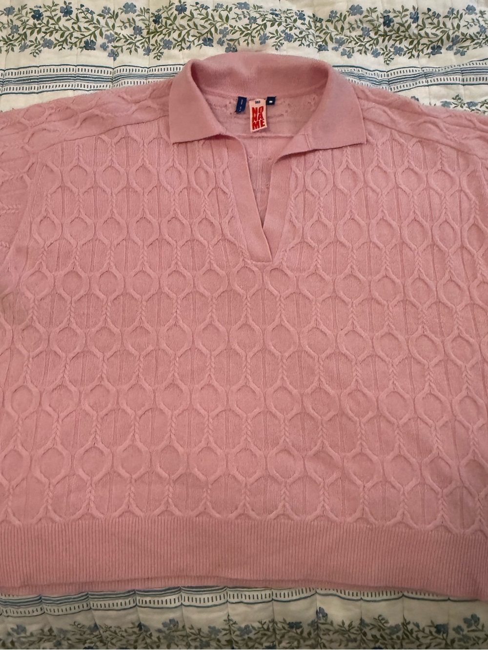 NONAME CASHMERE Short-Sleeve Top